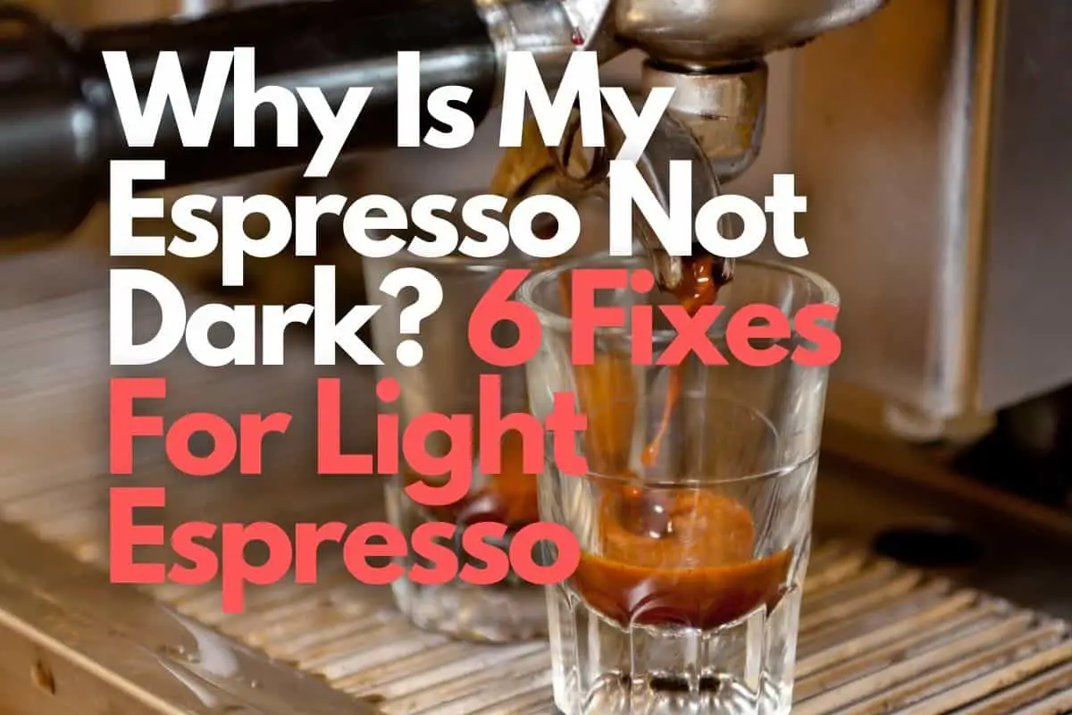 Why Is My Espresso Not Dark 6 Fixes For Light Espresso header image